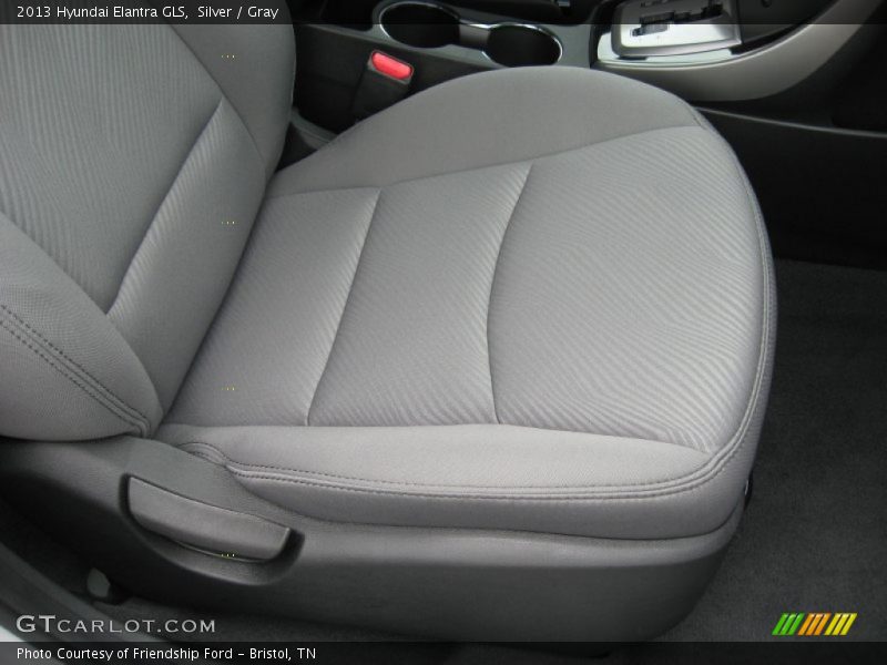 Silver / Gray 2013 Hyundai Elantra GLS