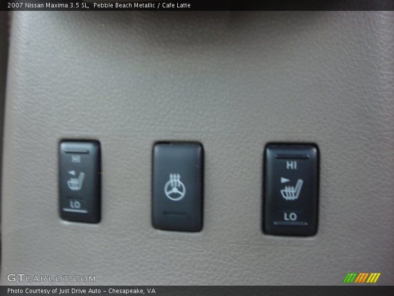 Pebble Beach Metallic / Cafe Latte 2007 Nissan Maxima 3.5 SL