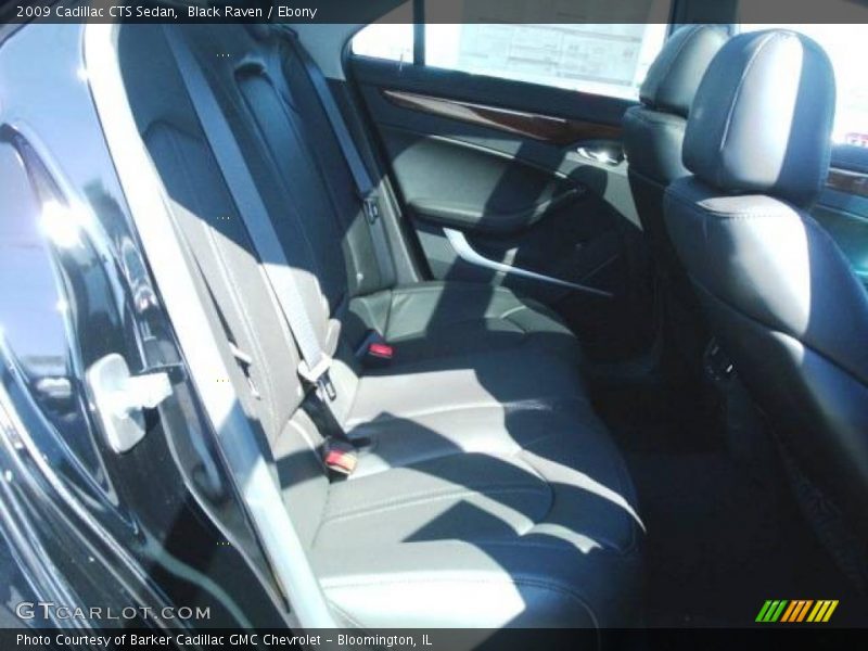 Black Raven / Ebony 2009 Cadillac CTS Sedan