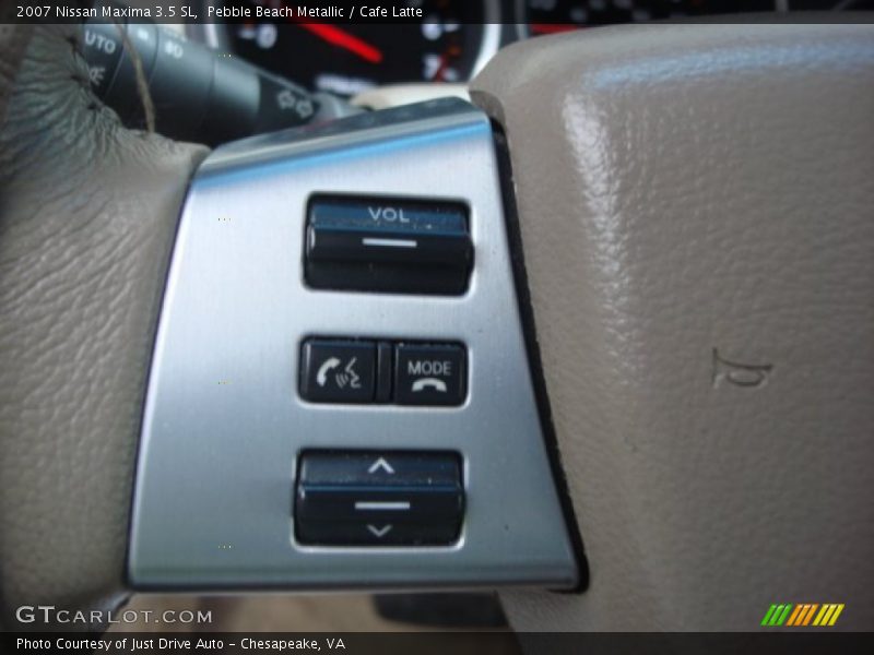 Pebble Beach Metallic / Cafe Latte 2007 Nissan Maxima 3.5 SL