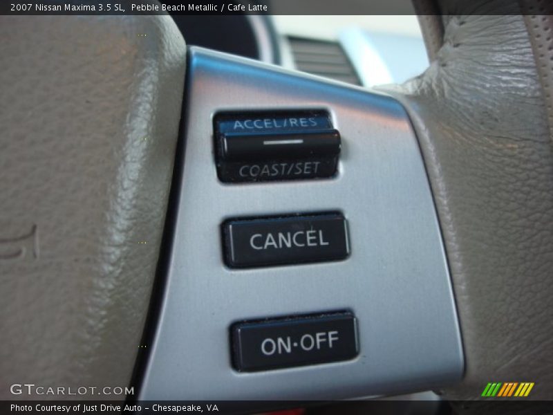 Pebble Beach Metallic / Cafe Latte 2007 Nissan Maxima 3.5 SL