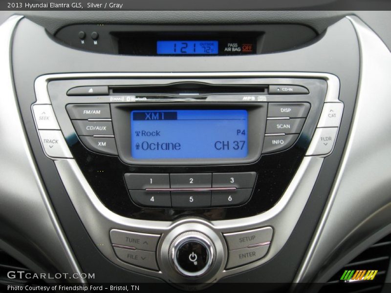 Silver / Gray 2013 Hyundai Elantra GLS