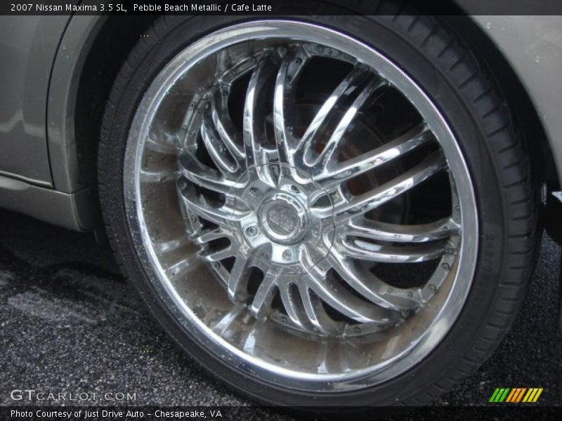 Pebble Beach Metallic / Cafe Latte 2007 Nissan Maxima 3.5 SL