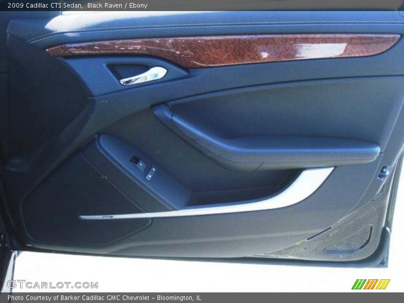 Black Raven / Ebony 2009 Cadillac CTS Sedan