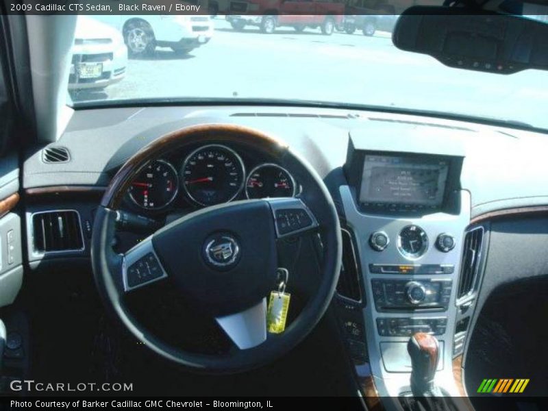 Black Raven / Ebony 2009 Cadillac CTS Sedan