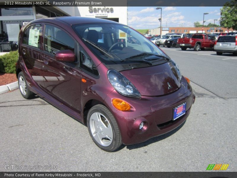 Front 3/4 View of 2012 i-MiEV SE