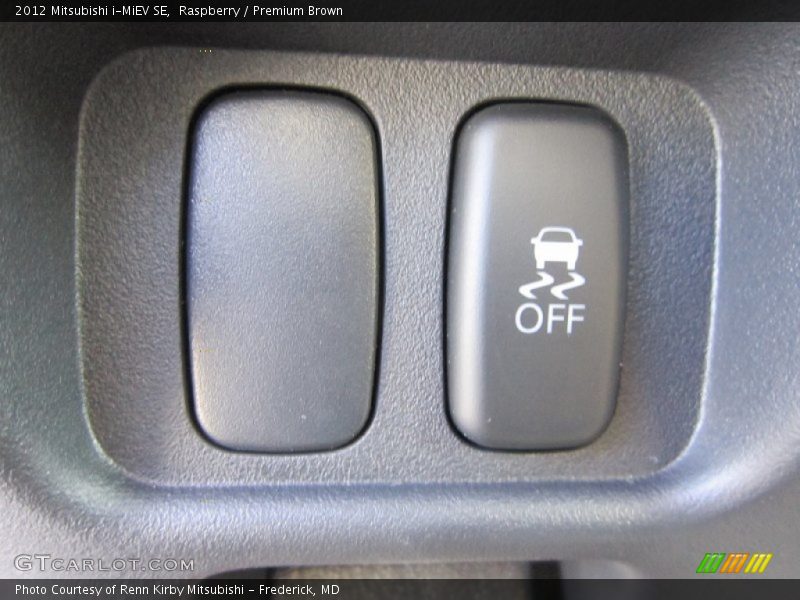 Raspberry / Premium Brown 2012 Mitsubishi i-MiEV SE