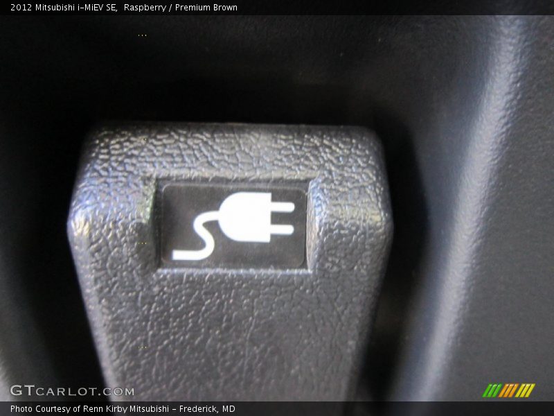 Raspberry / Premium Brown 2012 Mitsubishi i-MiEV SE
