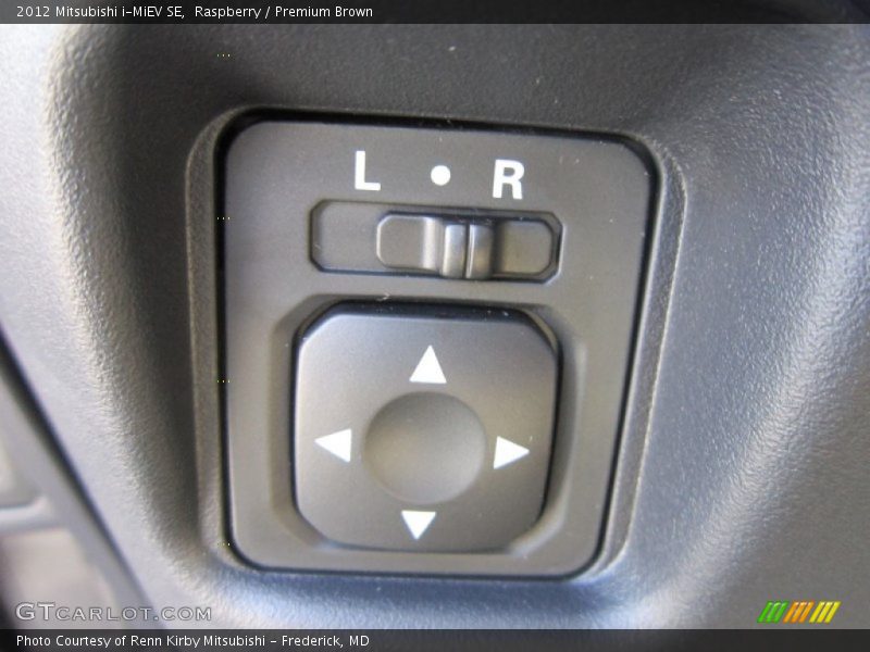 Raspberry / Premium Brown 2012 Mitsubishi i-MiEV SE