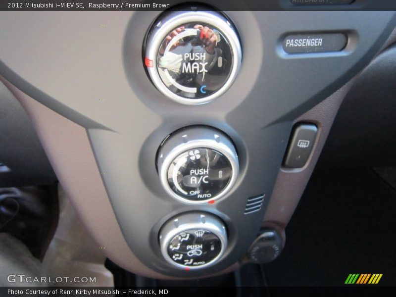 Controls of 2012 i-MiEV SE