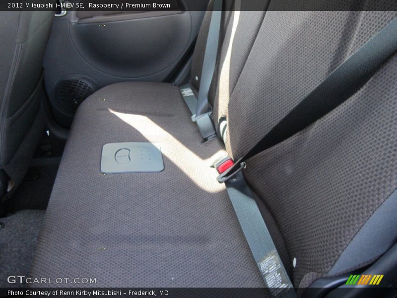 Raspberry / Premium Brown 2012 Mitsubishi i-MiEV SE