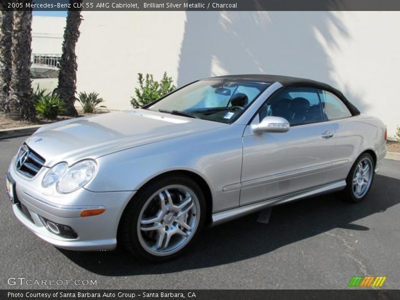  2005 CLK 55 AMG Cabriolet Brilliant Silver Metallic