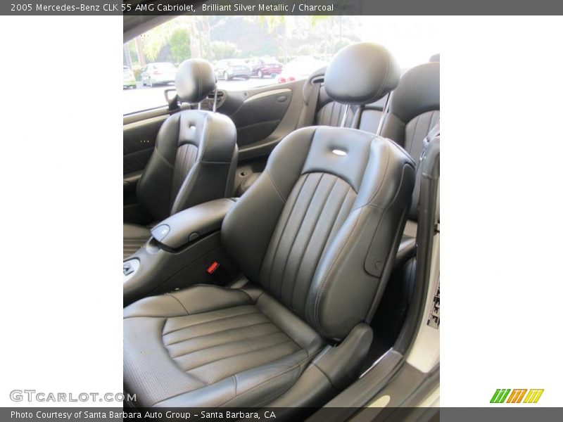 Front Seat of 2005 CLK 55 AMG Cabriolet