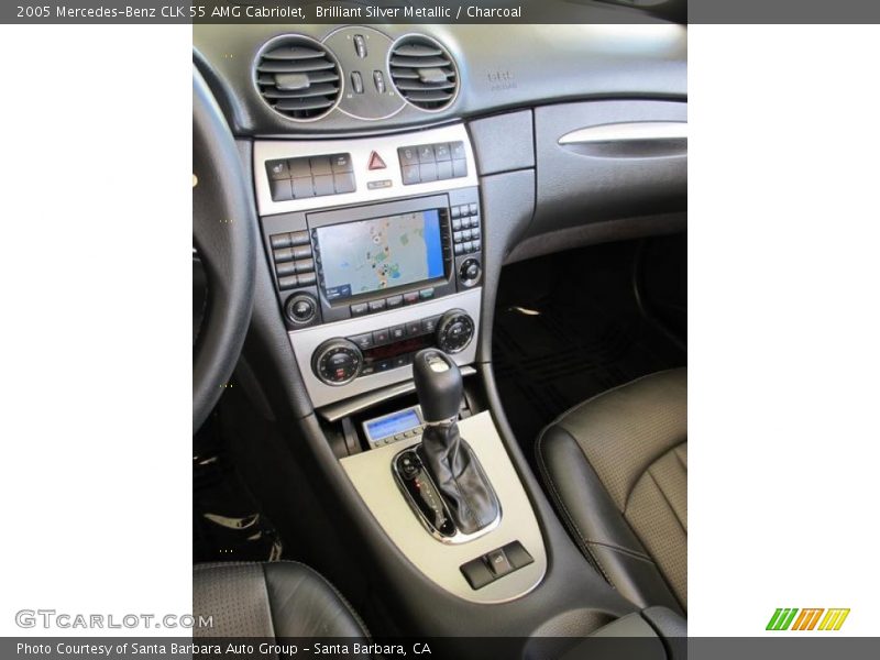 Controls of 2005 CLK 55 AMG Cabriolet