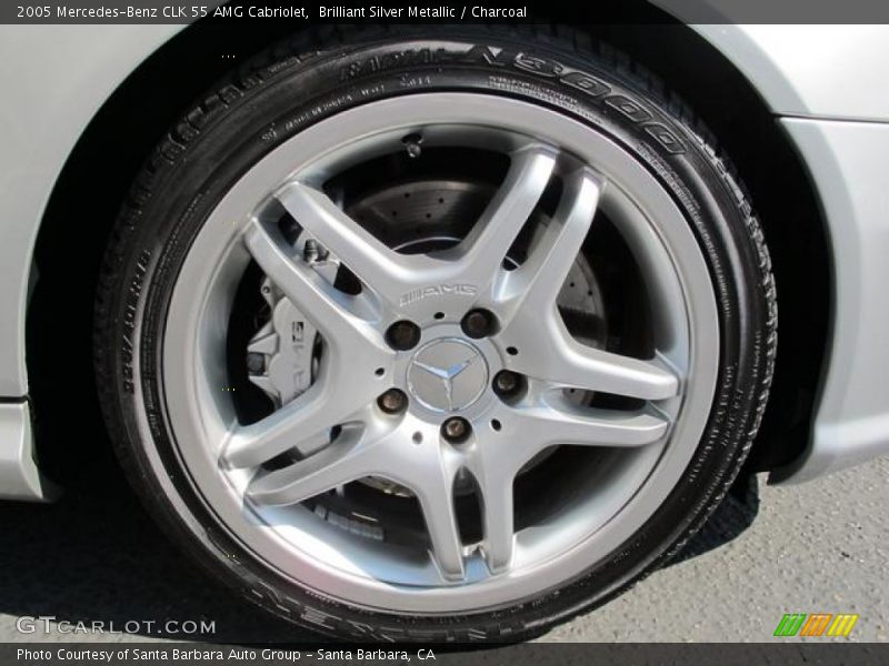  2005 CLK 55 AMG Cabriolet Wheel