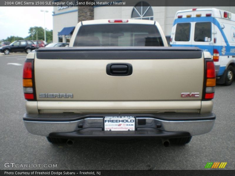 Sand Beige Metallic / Neutral 2004 GMC Sierra 1500 SLE Regular Cab