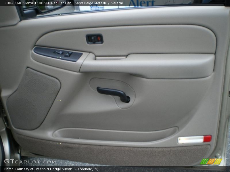 Sand Beige Metallic / Neutral 2004 GMC Sierra 1500 SLE Regular Cab