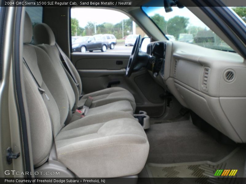 Sand Beige Metallic / Neutral 2004 GMC Sierra 1500 SLE Regular Cab