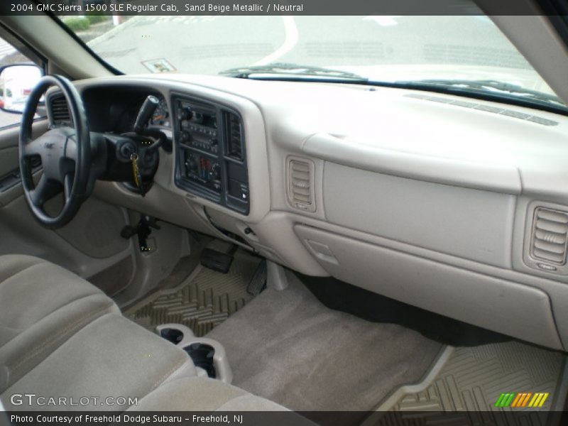 Sand Beige Metallic / Neutral 2004 GMC Sierra 1500 SLE Regular Cab