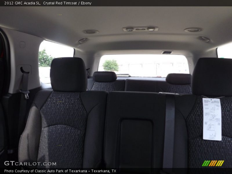 Crystal Red Tintcoat / Ebony 2012 GMC Acadia SL