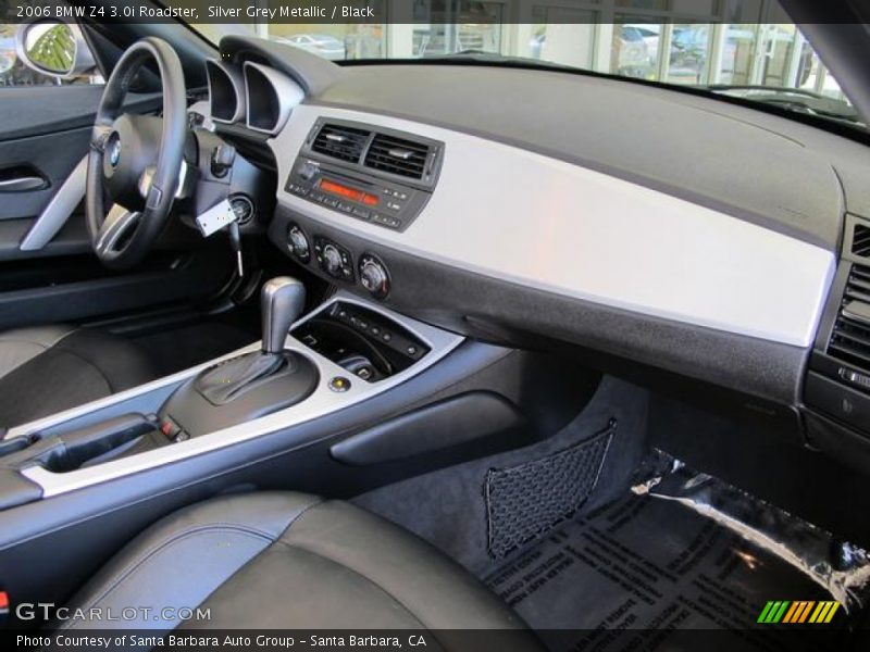 Silver Grey Metallic / Black 2006 BMW Z4 3.0i Roadster