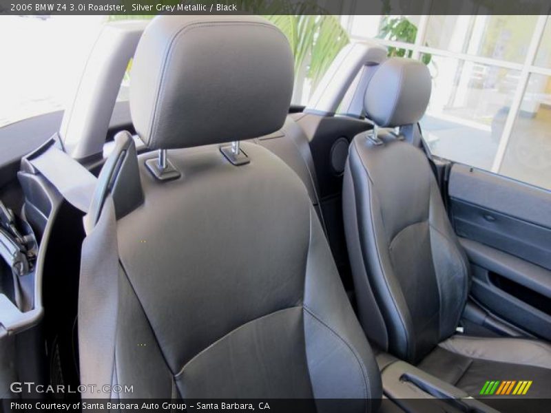 Silver Grey Metallic / Black 2006 BMW Z4 3.0i Roadster