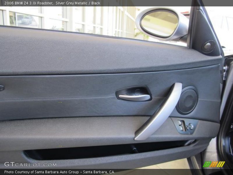 Silver Grey Metallic / Black 2006 BMW Z4 3.0i Roadster