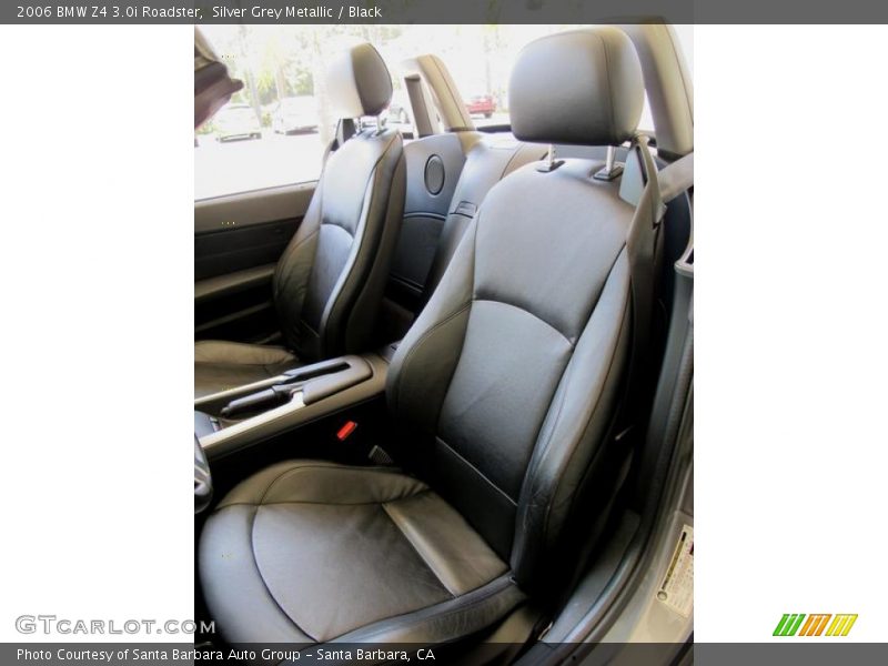 Silver Grey Metallic / Black 2006 BMW Z4 3.0i Roadster