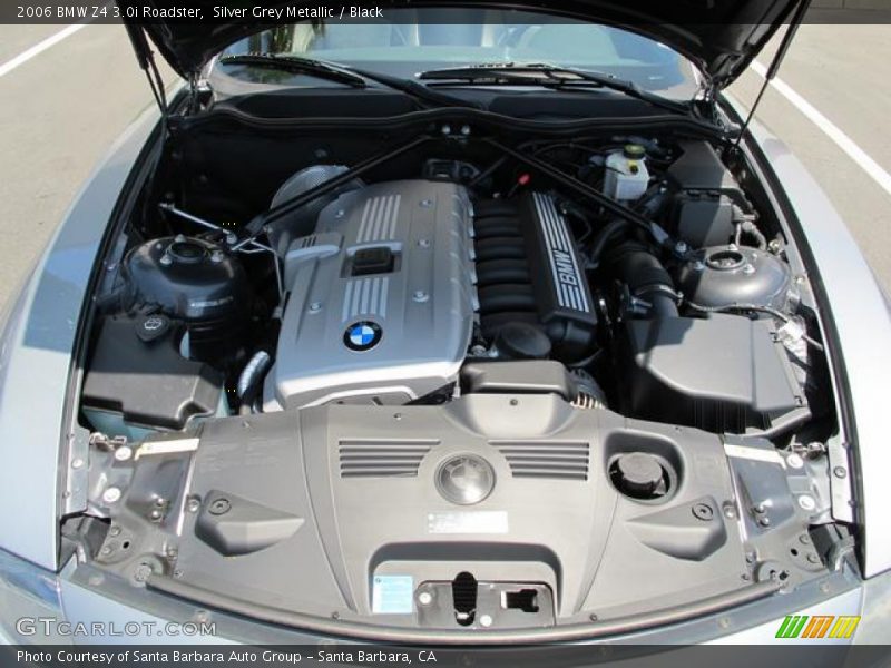 Silver Grey Metallic / Black 2006 BMW Z4 3.0i Roadster