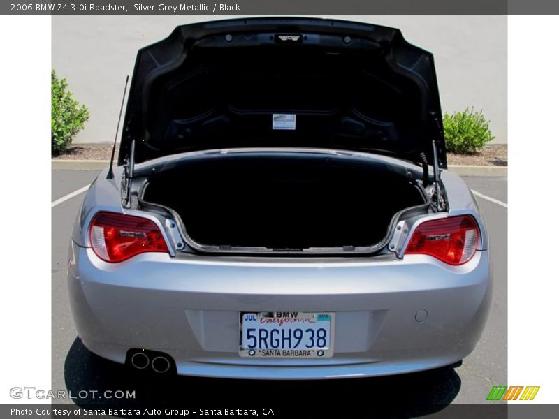 Silver Grey Metallic / Black 2006 BMW Z4 3.0i Roadster