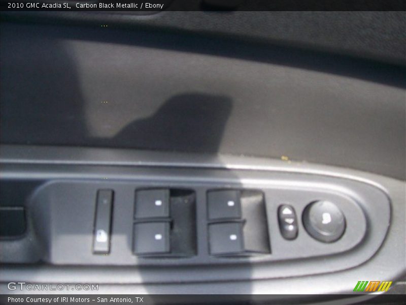 Carbon Black Metallic / Ebony 2010 GMC Acadia SL