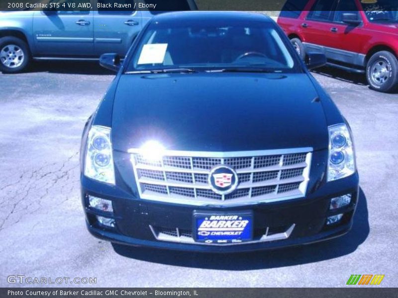 Black Raven / Ebony 2008 Cadillac STS 4 V8 AWD