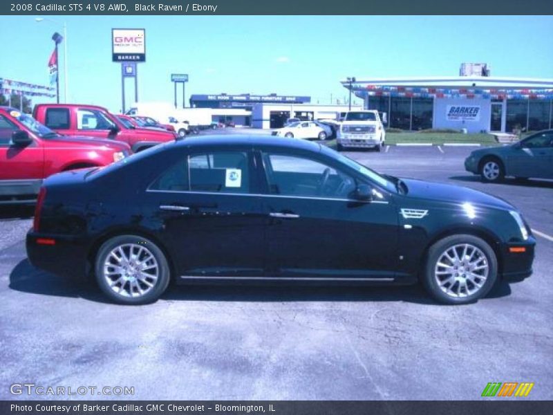Black Raven / Ebony 2008 Cadillac STS 4 V8 AWD