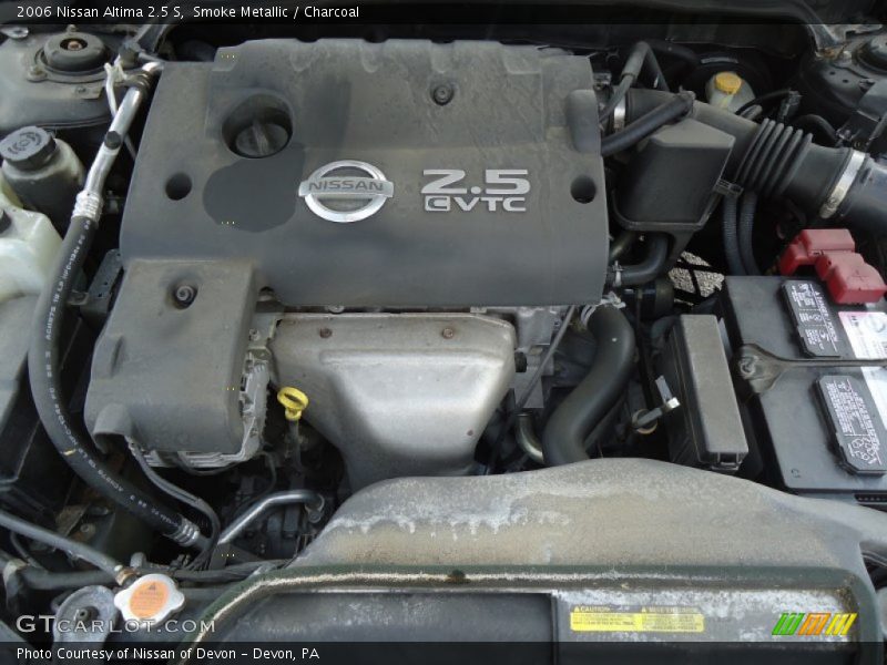 Smoke Metallic / Charcoal 2006 Nissan Altima 2.5 S
