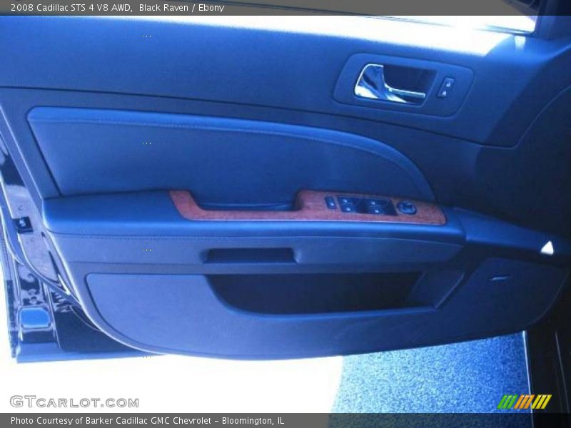 Black Raven / Ebony 2008 Cadillac STS 4 V8 AWD