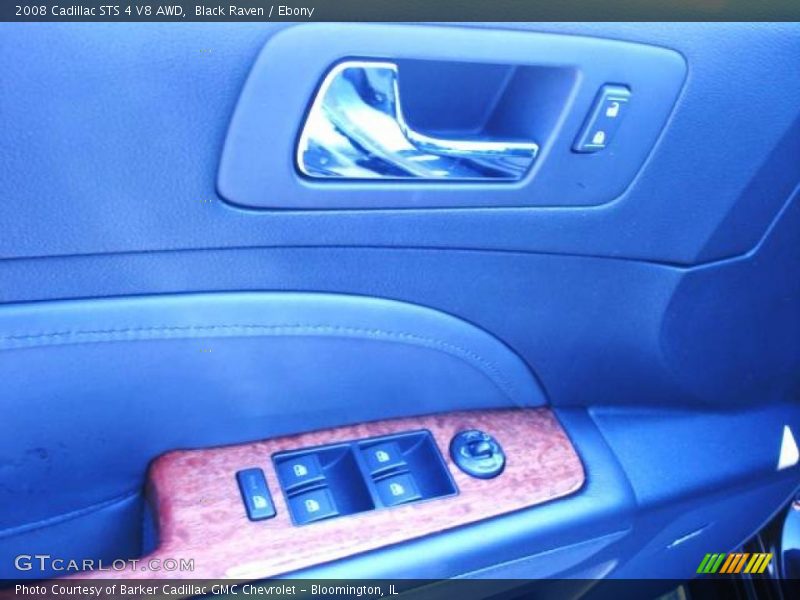 Black Raven / Ebony 2008 Cadillac STS 4 V8 AWD
