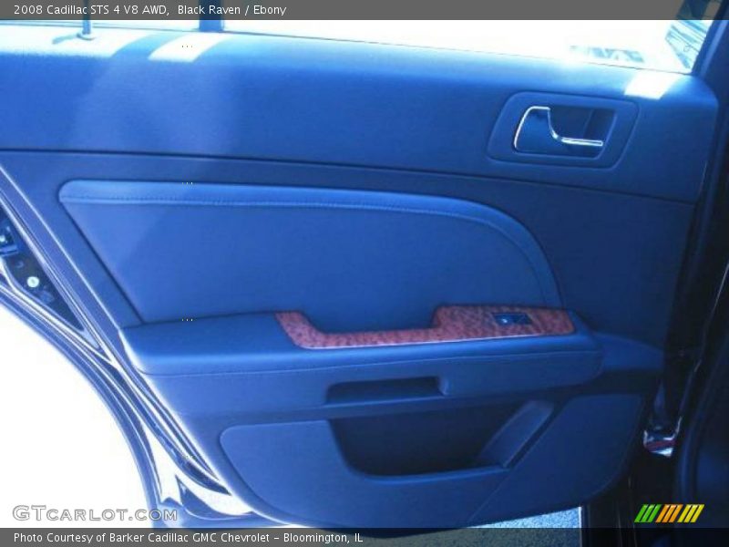 Black Raven / Ebony 2008 Cadillac STS 4 V8 AWD