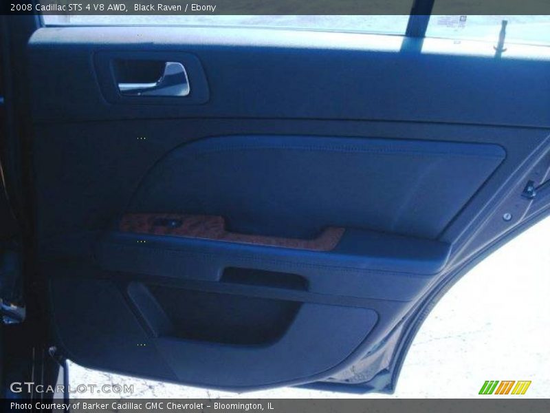 Black Raven / Ebony 2008 Cadillac STS 4 V8 AWD