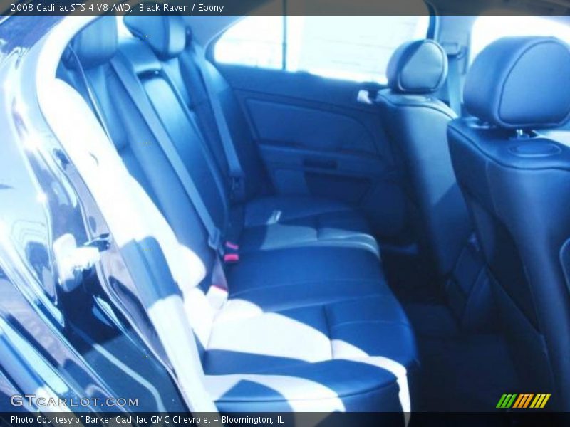 Black Raven / Ebony 2008 Cadillac STS 4 V8 AWD