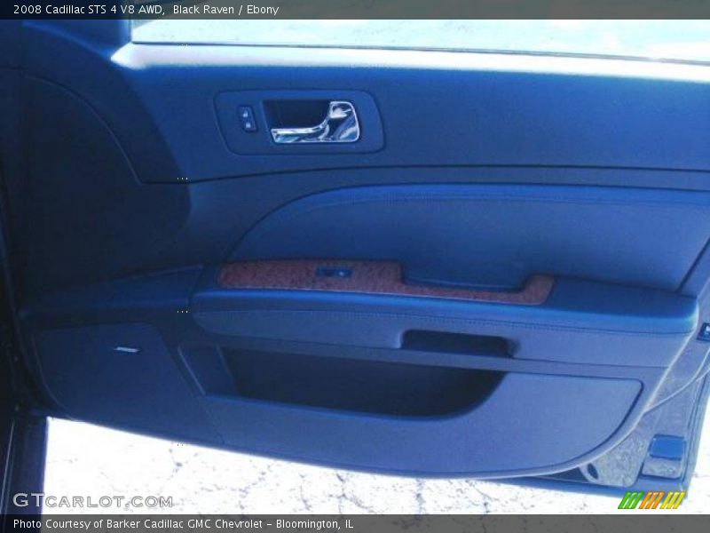 Black Raven / Ebony 2008 Cadillac STS 4 V8 AWD