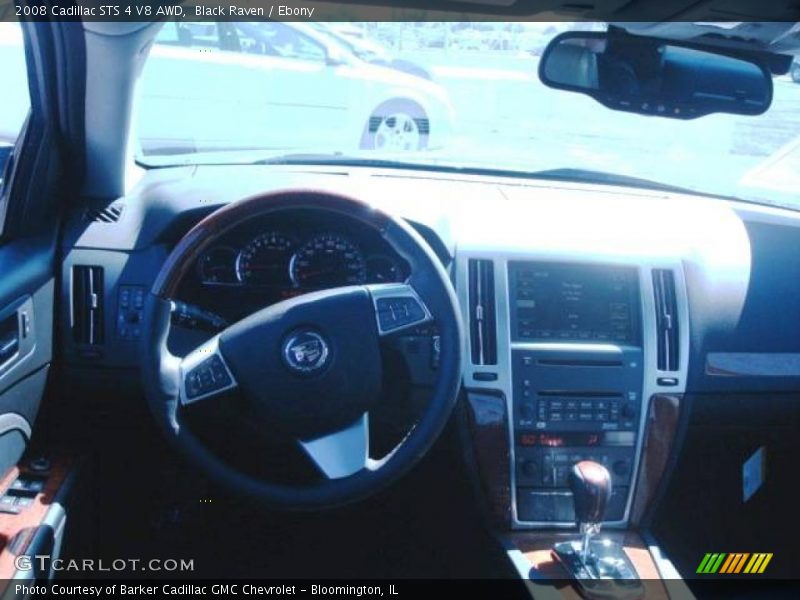 Black Raven / Ebony 2008 Cadillac STS 4 V8 AWD