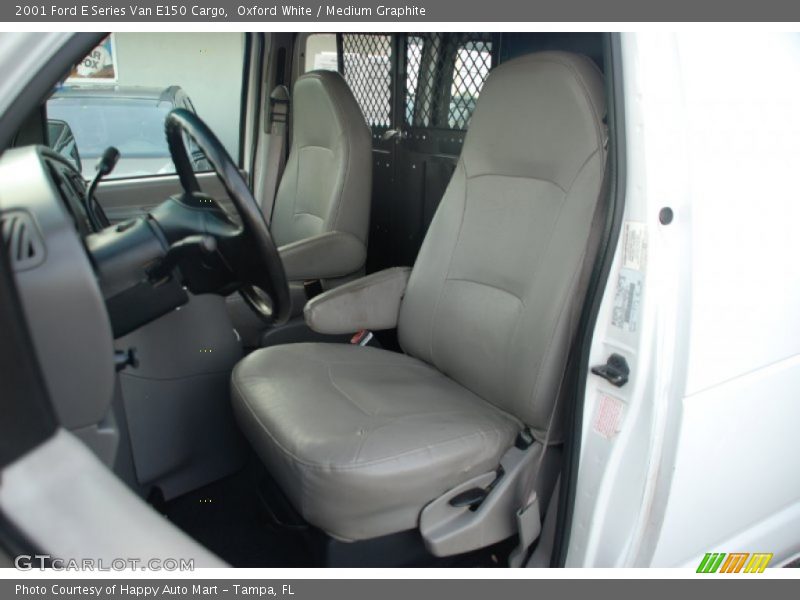 Oxford White / Medium Graphite 2001 Ford E Series Van E150 Cargo