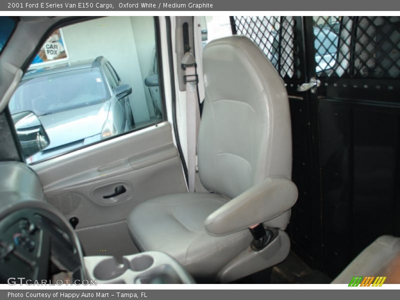 Oxford White / Medium Graphite 2001 Ford E Series Van E150 Cargo