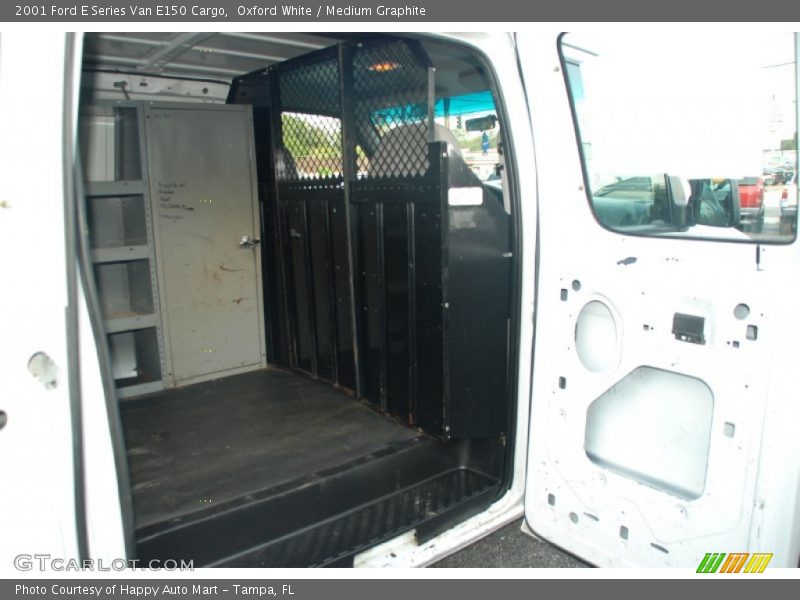 Oxford White / Medium Graphite 2001 Ford E Series Van E150 Cargo