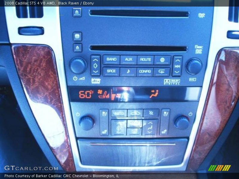 Black Raven / Ebony 2008 Cadillac STS 4 V8 AWD