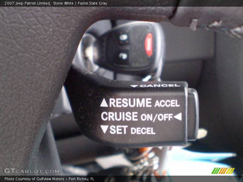 Stone White / Pastel Slate Gray 2007 Jeep Patriot Limited