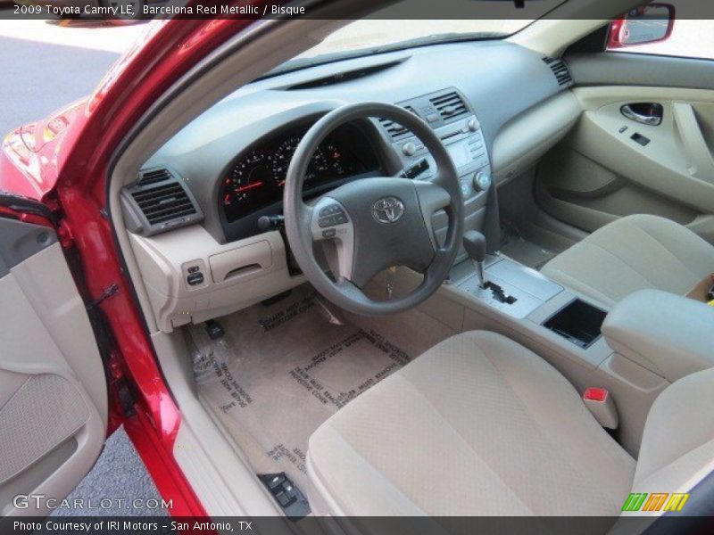 Barcelona Red Metallic / Bisque 2009 Toyota Camry LE
