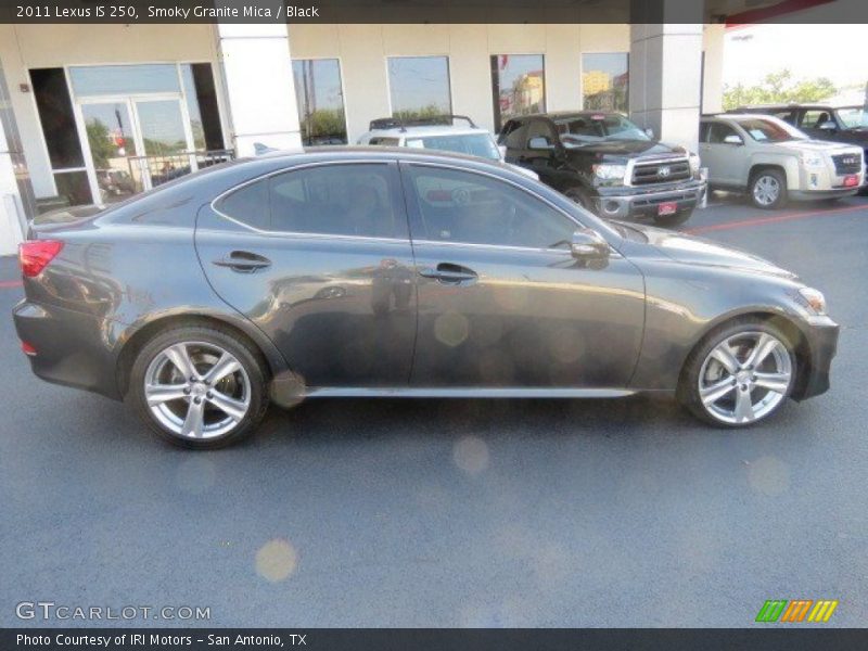 Smoky Granite Mica / Black 2011 Lexus IS 250