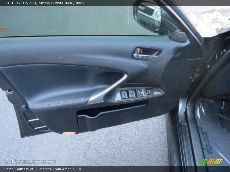 Smoky Granite Mica / Black 2011 Lexus IS 250