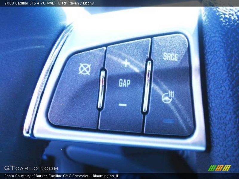 Black Raven / Ebony 2008 Cadillac STS 4 V8 AWD